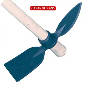 Serfouette forgée panne et langue.  Longueur de 26 cm. Sans manche.