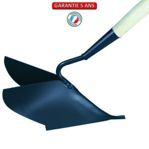 Butteur rayonneur.  Sans manche.  Largeur de 15 cm.  Outil à main de jardin.