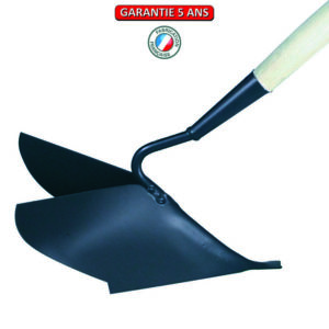 Butteur rayonneur.  Sans manche.  Largeur de 20 cm.  Outil à main de jardin.