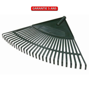 Balai à gazon polypropylène.  Sans manche.  61 cm.  Outil à main de jardin.