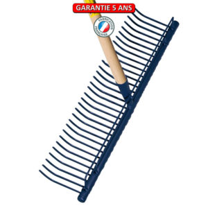 Râteau à gazon, 56 dents. Sans manche.  Outil à main de jardin.