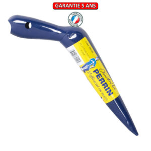 Plantoir en acier.  30 cm.  Outil à main de jardin.