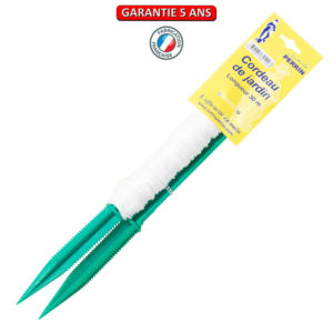 Cordeau à tracer.  20 cm.  Outil à main de jardin.