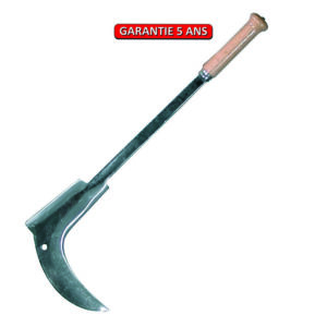 Coupe ronces de 44 cm, manche bois, qualité professionnelle.