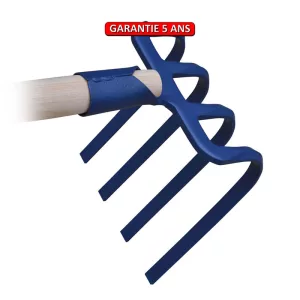 Croc de jardin, à douille.  Sans manche.  Outil à main de jardin.