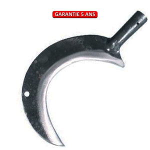 Croissant standard 24 cm.  Sans manche.  Outil à main de jardin.