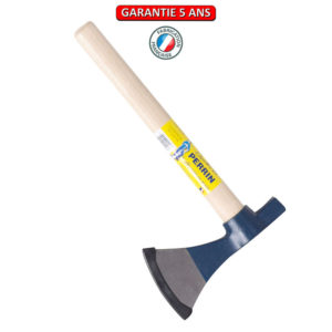 Hachette de ménage.  Emmanché droit 37 cm.  Outil à main pour la coupe du bois.