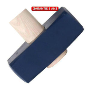 Masse couple. 4Kg. Sans manche.  Outil à main de maçonnerie.
