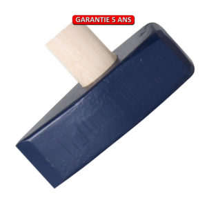 Masse à tranche 4 Kg.  Sans manche.  Outil à main de maçonnerie.