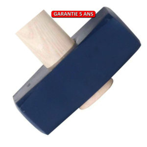 Masse couple.  5 Kg.  Sans manche. Outil à main pour le maçon et le BTP.