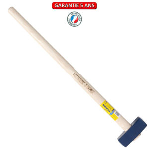 Masse couple 3 Kg.  Emmanché droit 90. Outil à main de maçonnerie.