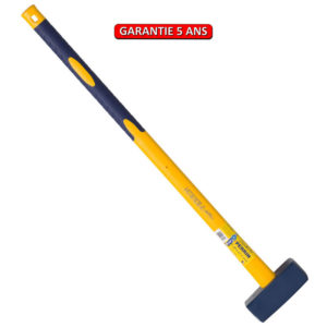 Masse couple 3 KG.  Emmanché manche composite tri-matière.