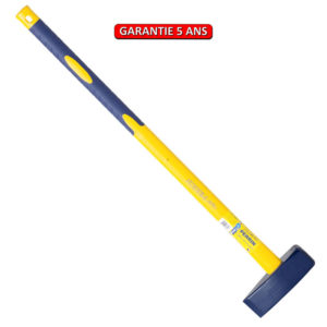 Masse à tranche 4 KG .  Emmanché manche composite tri-matière, manche incassable