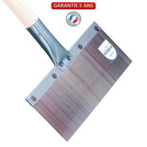 Grattoir de coffrage 30 cm sans manche.  Outil à main pour le maçon et le BTP.