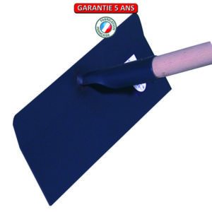 Racloir cantonnier 40 cm, douille soudée.  Sans manche.