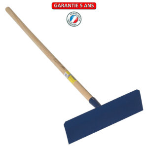 Racloir cantonnier avec douille soudée 30 cm emmanché droit 130.