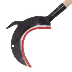 Croissant à crochet 22 cm.  Sans manche. Outil à main de jardin.