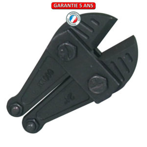 Mâchoire de rechange pour coupe-boulons. 600 mm. Outil à main de maçonnerie.