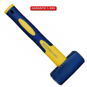 Massette, 1,2 Kg. manche composite tri-matière 26 cm incassable.