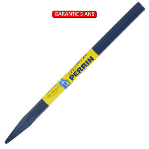 Broche réaffûtable sans tête.  30 cm.  Outil à main de maçonnerie.