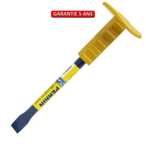 Ciseaux réaffûtables.  Avec pare-coups, 35 cm.  Outil à main de maçonnerie.