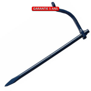 Chevillette standard ronde.  25 cm.  Outil à main de maçonnerie.