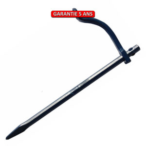 Chevillette pro octogonale, 25 cm.  Outil à main pour le maçon et le bâtiment.