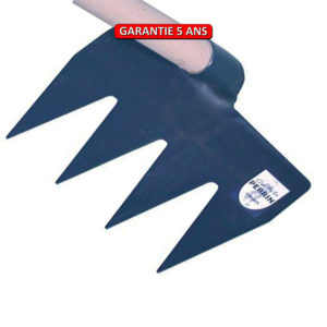 Griffe à remblai.  Sans manche.  Outil à main pour le maçon et le BTP.