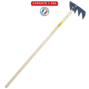 Griffe à remblai.  Emmanché droit 150.  4 dents.