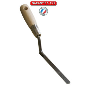 Truelle à joint.  Largeur de 10 cm.  Outil à main de maçonnerie.
