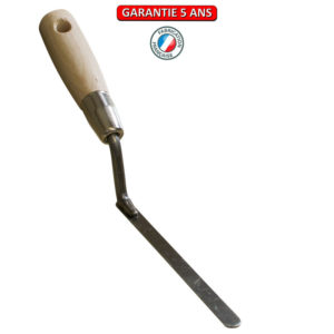 Truelle à joint.  Largeur de 12 cm.  Outil à main de maçonnerie.