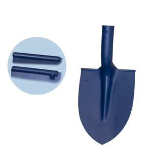 Pelle fortification 21 cm avec rebords soudés