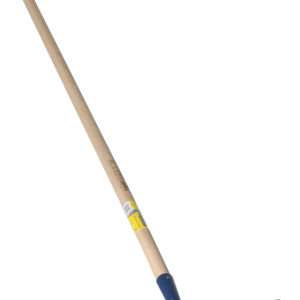 Râteau soudé, 14 dents courbes.  Emmanché 165.  Outil à main de jardin.