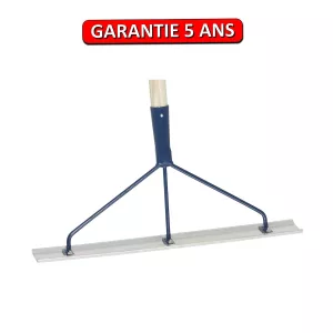 Racloir à enrobé en aluminium renforcé.  Largeur de 60 cm. Sans manche.