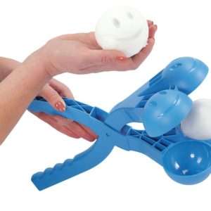 PINCE  POUR BOULE DE NEIGE BLEU 38 CM