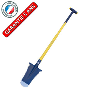 Bêche Caïman 29cm manche béquille Composite