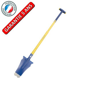 Bêche Caïman 33cm manche béquille Composite