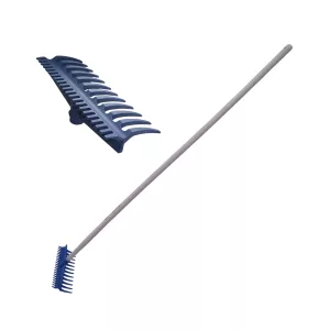 RATEAU REVERSIBLE 12/22 DENTS NYLON RENFORCÉ FIBRE DE VERRE EM 1M65 PEFC